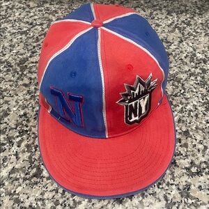 Red and Blue NY Cap